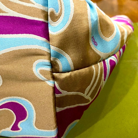 Fendi tote in great condition beautiful swirl colors. - Picture 7 of 10